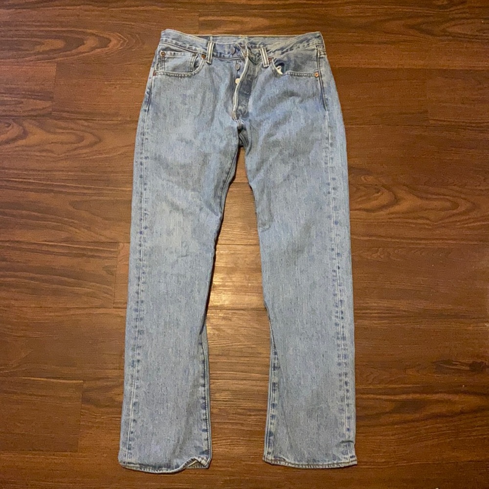 Levi Strauss 501 light jean slim straight